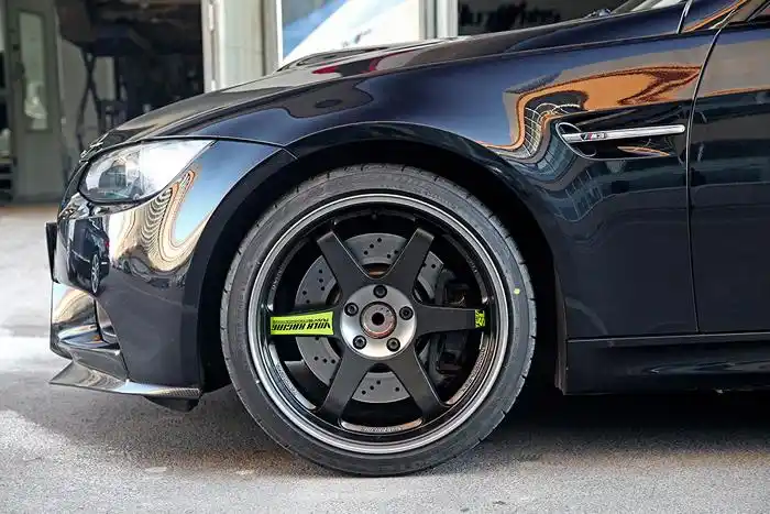 车迷店定制限量版rays te37 sl be锻造轮毂