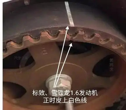 东风标致雪铁龙1.6发动机正时图解