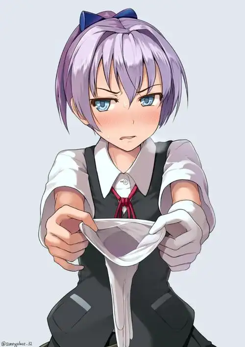 戴手套的动漫美少女25p