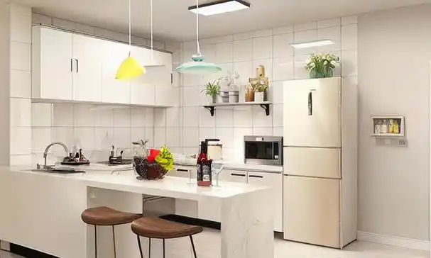 开放式厨房如何整理收纳?掌握这3个方法,不浪费任何一处空间