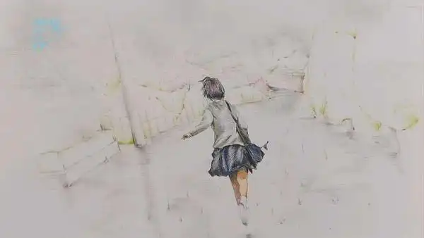 终于找到雨中奔跑背影图了