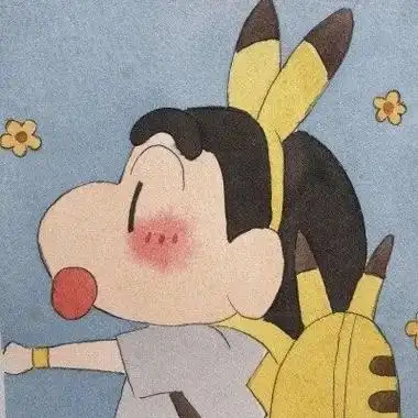 简约白色干净情侣头像动漫