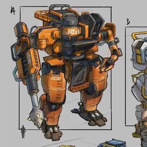 设计师emerson tung 机甲作品欣赏