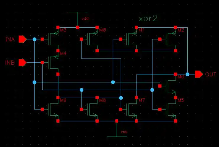 lab 20 异或门设计