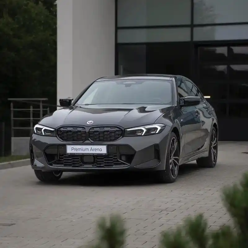 中期改款新宝马3系黑武士.m performance套装再配 - 抖音