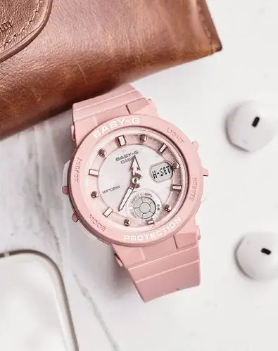 卡西欧手表女baby-g系列多功能户外运动防水石英女士手表