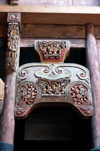 宏村的那些木雕