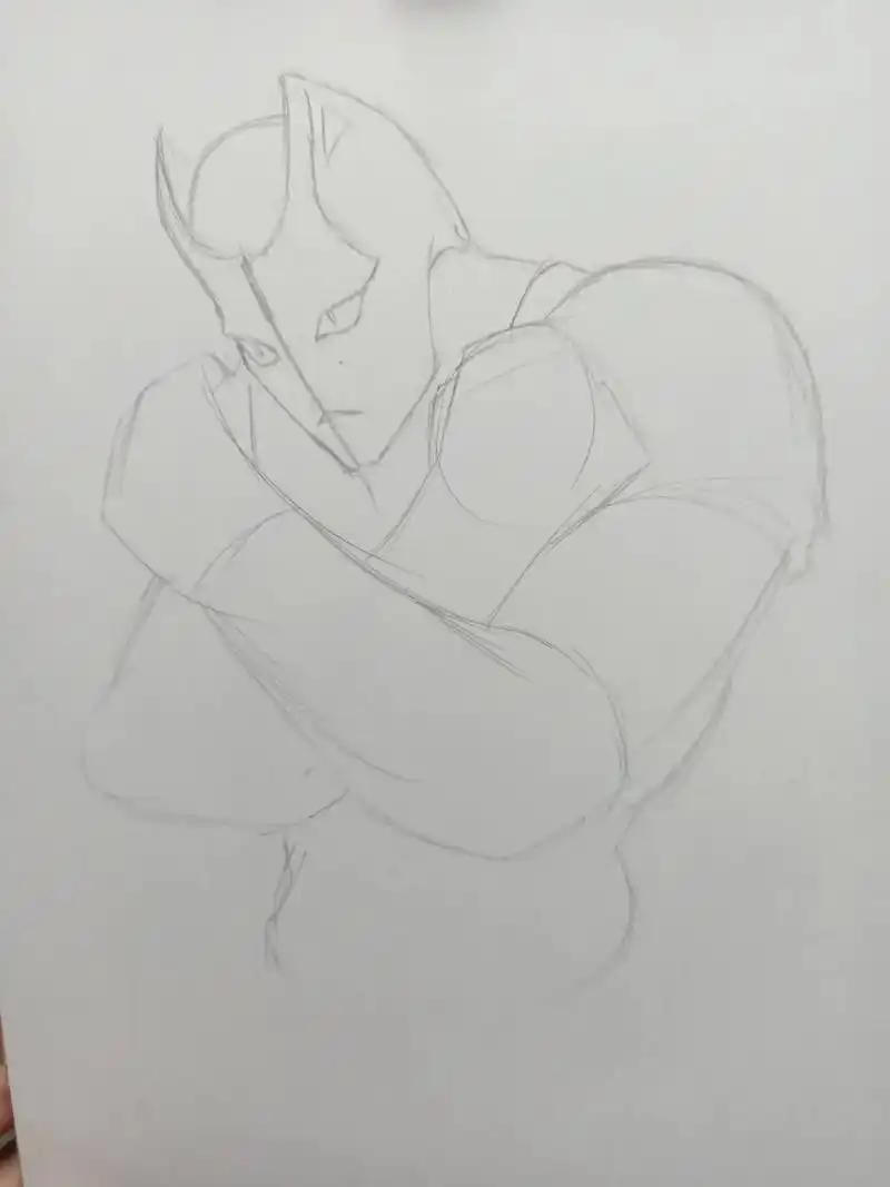 针管笔手绘 #jojo的奇妙冒险 #杀手皇后 『kille - 抖音