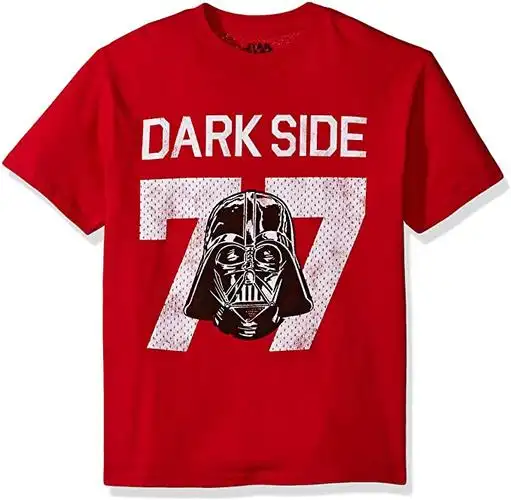 starwars星球大战男孩bigvaderdarkside77针织图案t恤