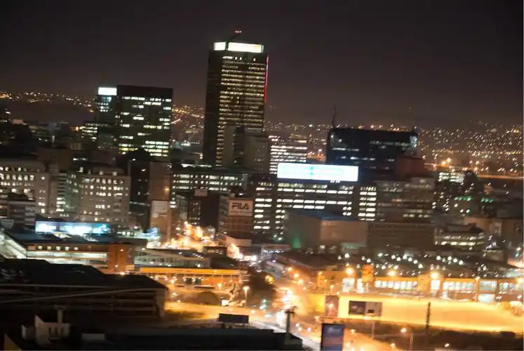 南非 约翰内斯堡 夜景 彩虹足球场图片428,非洲地区旅游景点,风景名胜