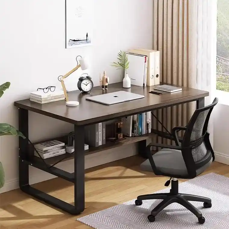 电脑桌简约现代台式办公桌家用卧室简易书桌写字桌学生学习小桌子