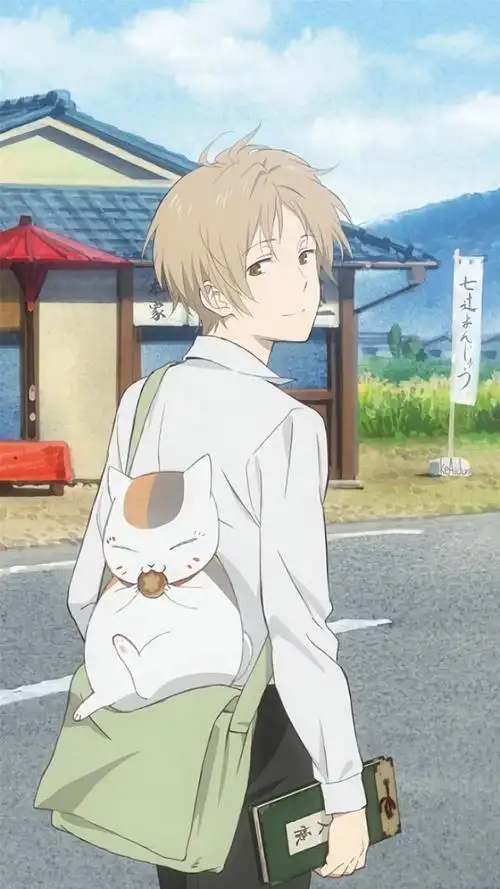 夏目友人帐手机壁纸二次元唯美背景转