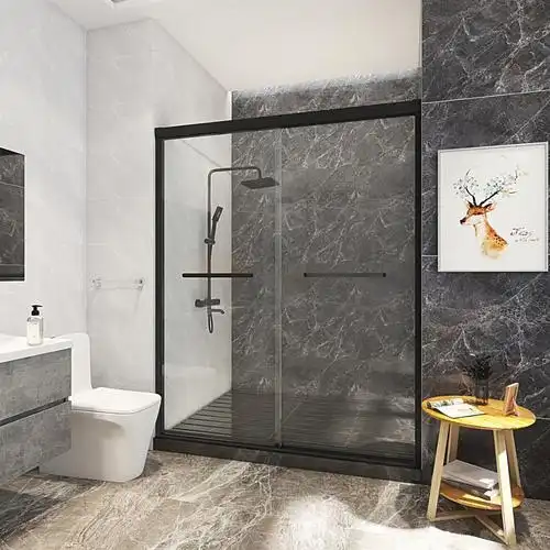 极简一字型淋浴房隔断解救选择困难症