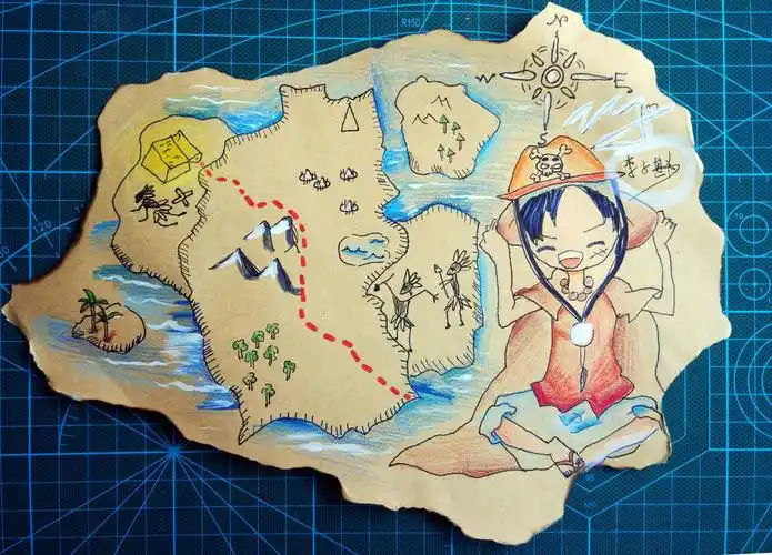 漫画班第14轮作品《海盗的藏宝图》