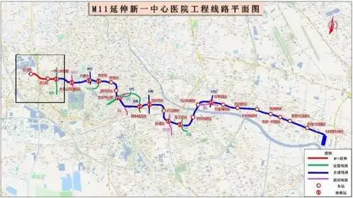 城事天津地铁13号线招标线路工期披露