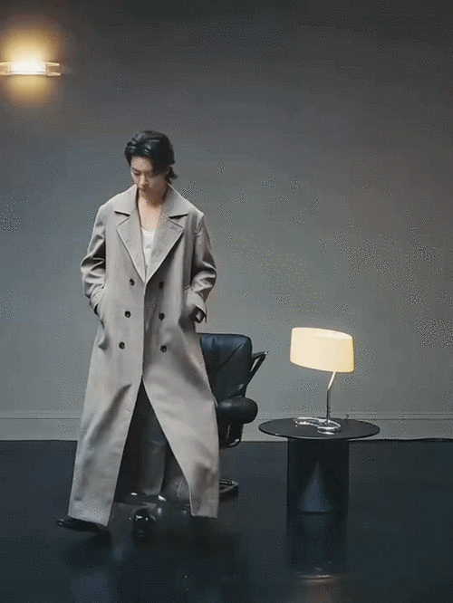 肖战风衣大片##肖战