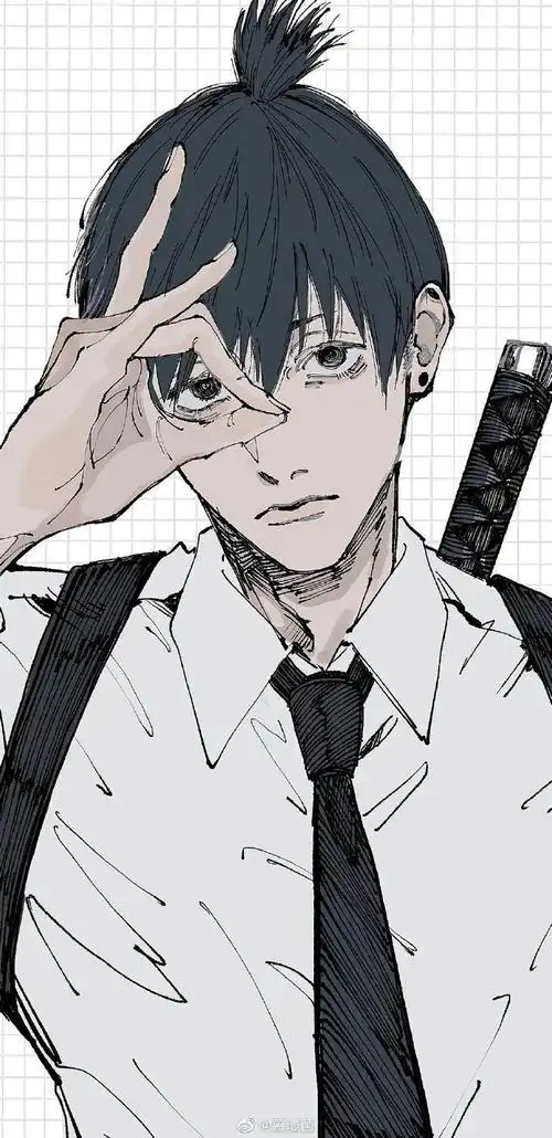 电锯人##电秋#电次&早川秋,帅到了我的心巴上!twi:namida_a2