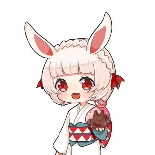 板绘阴阳师q版头像山兔作者remirror逆镜