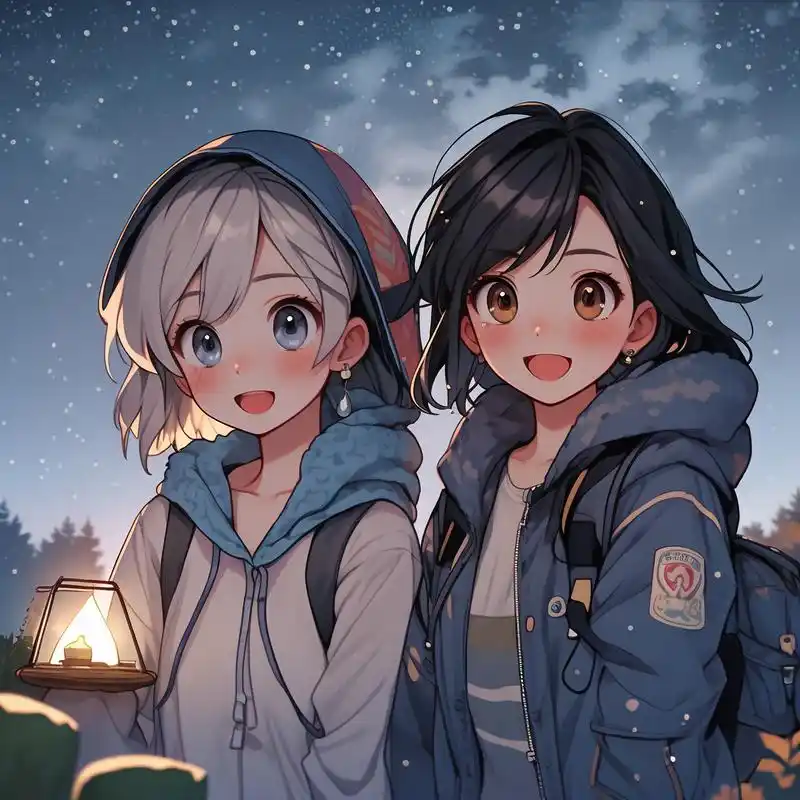 亲们,这次带来一系列超可爱的姐妹卡通头像!