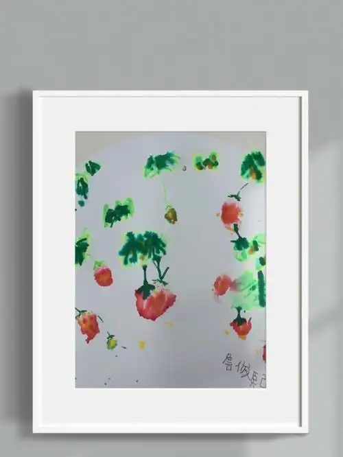 会拿笔就会的水彩晕染画