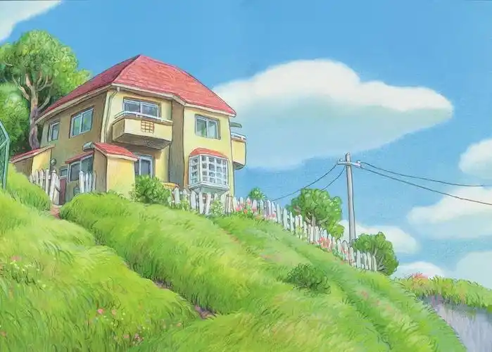 宫崎骏,卡通动漫,二次元美术 男鹿和雄