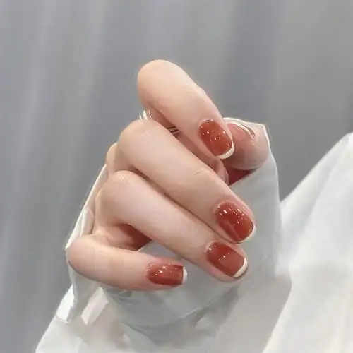 低调干净的裸色系美甲合集任何场合都非常显气质