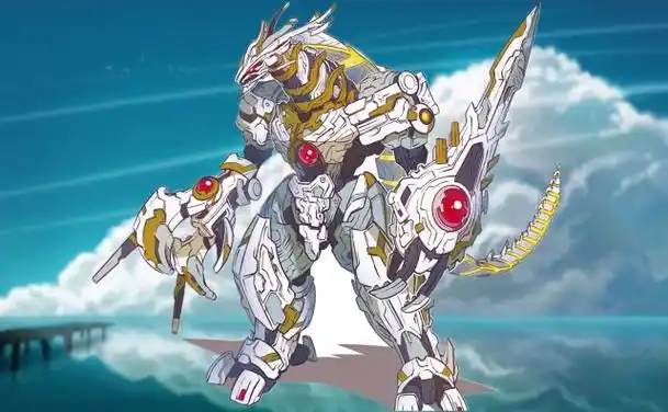 黑田笔下的新生代怪兽,加拉特隆酷似高达,霍洛波罗兹再度进化