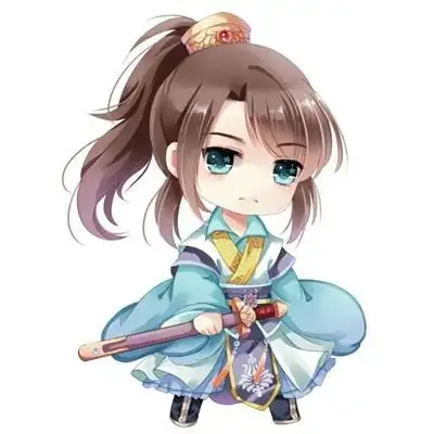 q版古风人物男生头像帅气超萌动漫图片