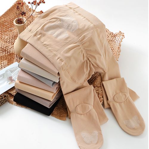 钢丝袜女春秋款肉色打底裤秋中厚秋季光腿神器秋冬软妹子厚连裤袜