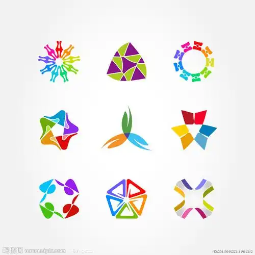 炫彩logo标志设计矢量图__网页小图标_标志图标_矢量图库_昵图网nipic