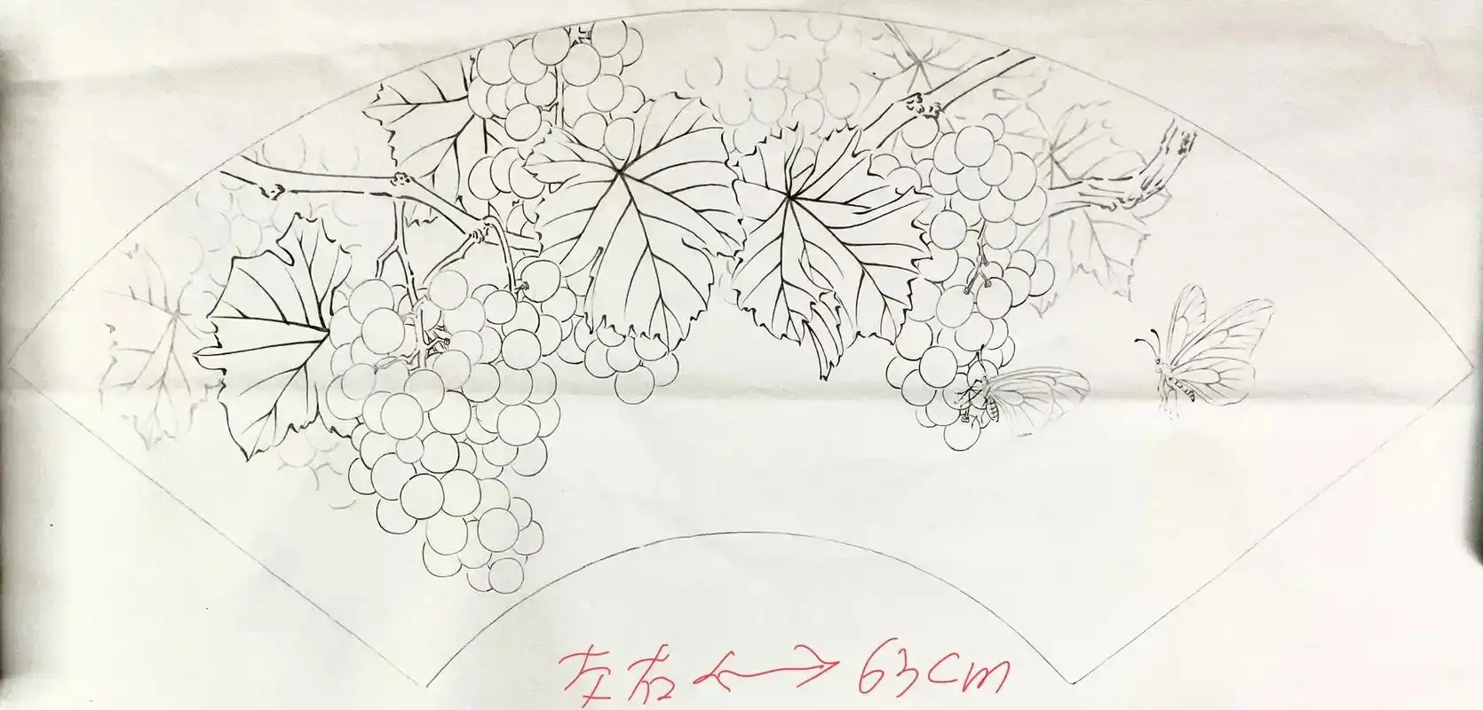 工笔画 #绘画过程 #原创 葡萄 - 抖音