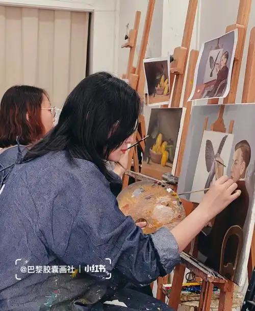 ————#艺术审美  #巴黎学油画