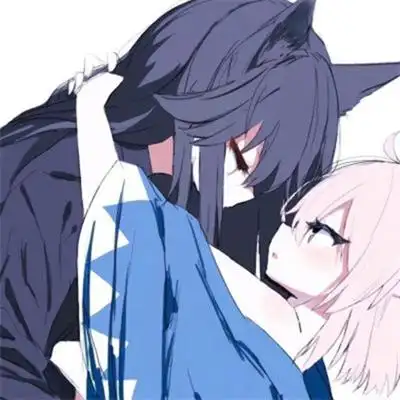 稀有动漫情侣头像一人一半超亲密优质高质量情头配对最新版