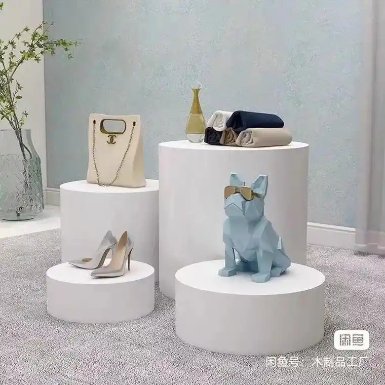 圆形,方形产品展示台,各种摄影道具有需要可以联系我们#摄影道 - 抖音