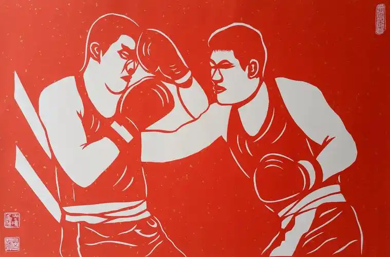 非遗传承人艾晓巧手剪纸展十四运会风貌