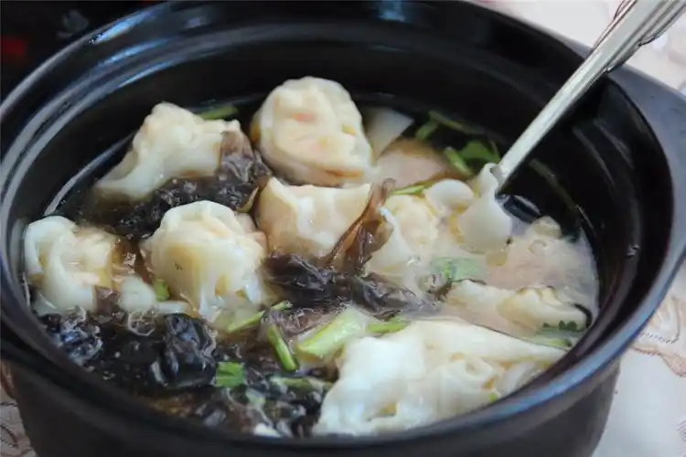 原创东北大馅馄饨,这个馅很少有人会做,给孩子做早餐省时间,还营养