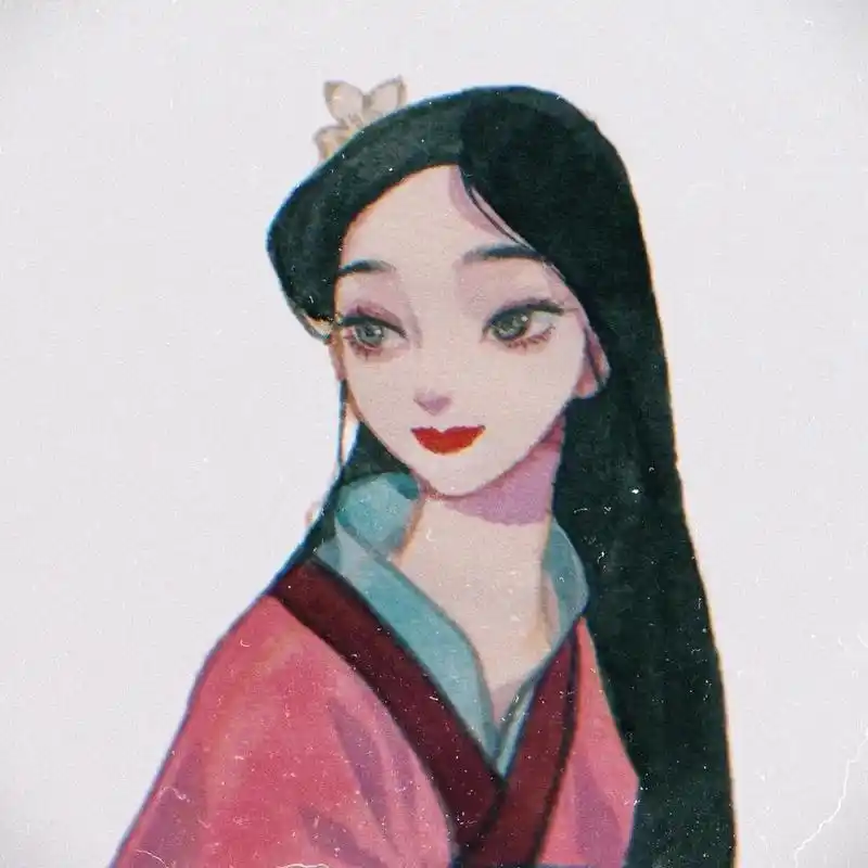 花木兰系列卡通头像 也可以做情侣头像呀 转自网络 侵权删