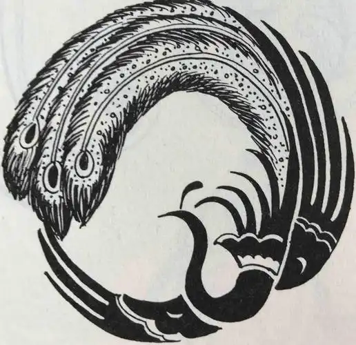 凤凰造型中的凤纹