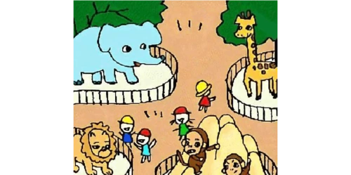 【免费】小学一年级语文看图写话《游动物园》6篇范文(全)