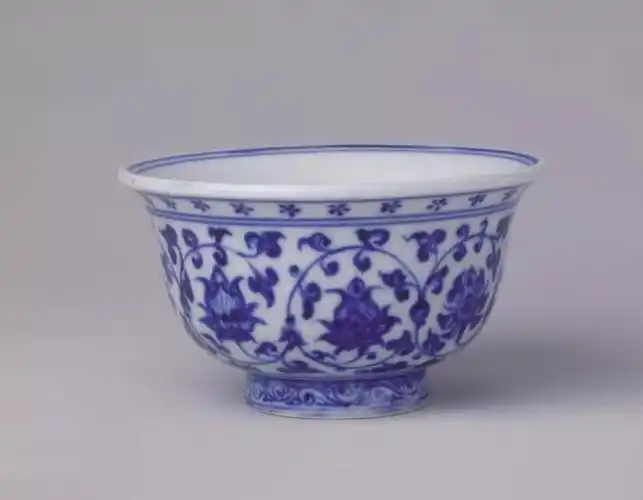 珍品陶瓷仅存四只全在故宫永乐青花压手杯