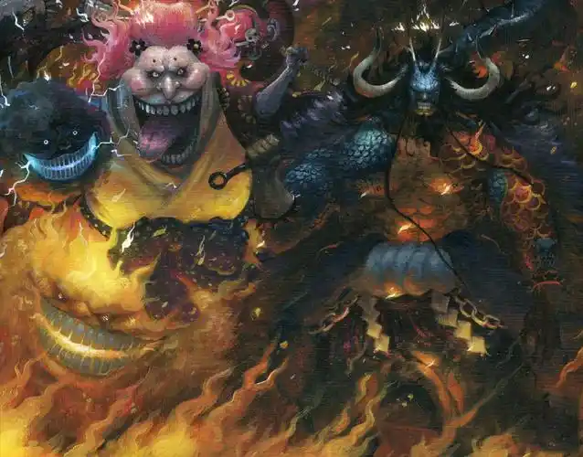 看完这组暗黑画风的《海贼王》,才真正感受到"四皇"的压迫感