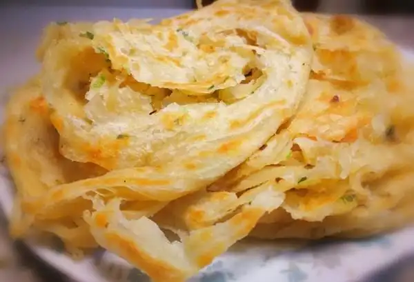 不紧不慢_sw02做的葱香手撕饼