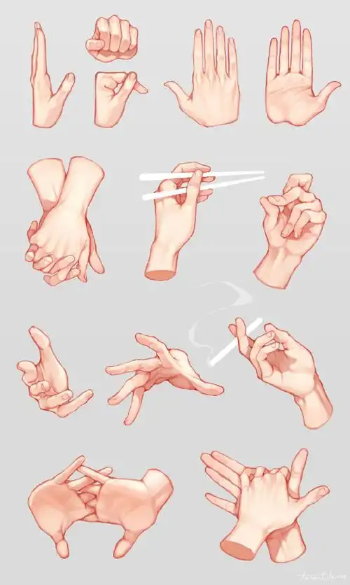 你的绘画素材库