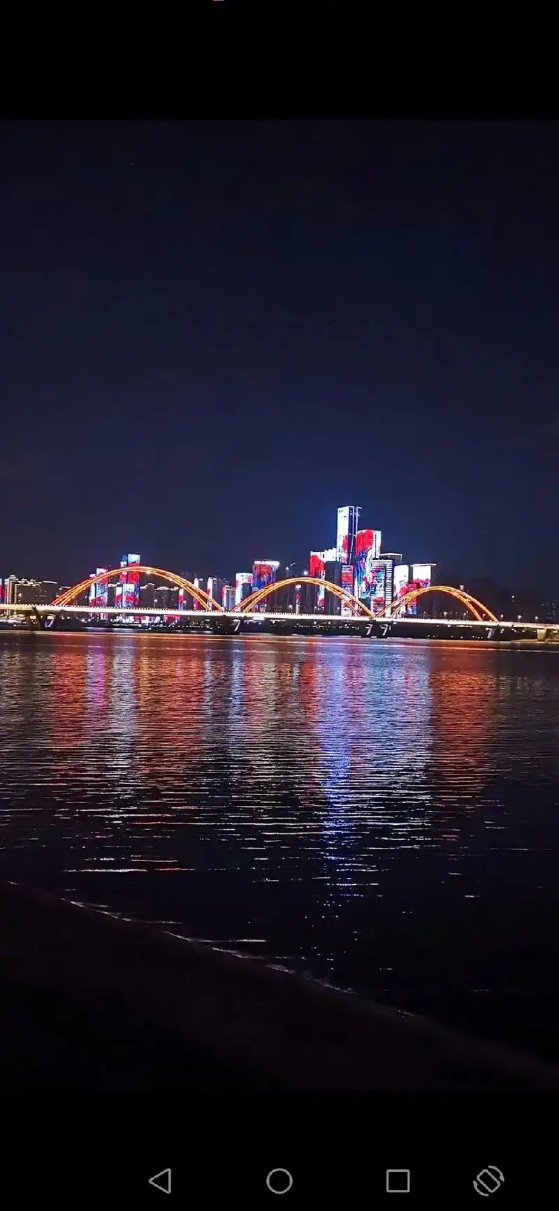 长沙湘江夜景,真的很漂亮#每一张照片都是满满的回忆  - 抖音