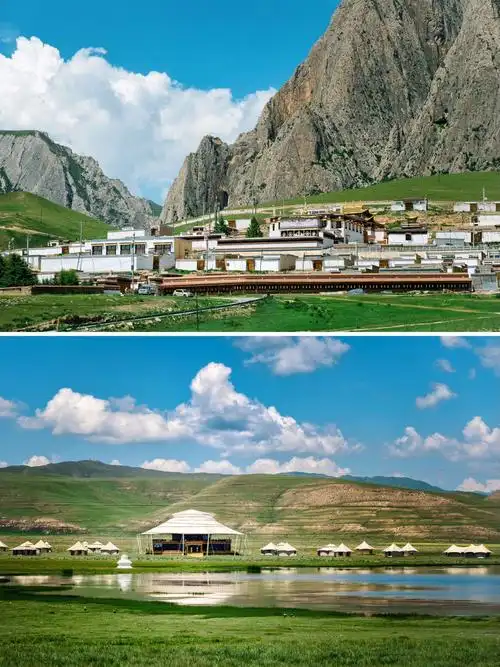 甘南白石崖,真的是人间值得❗️