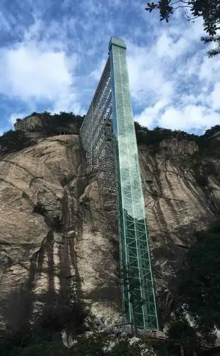 国内景区里的8大观光电梯,不失为新的风景线