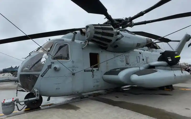 横田基地"日美友好祭"99ch-53e"超级种马"重型直升机(2023/5)