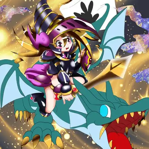 龙骑士黑魔导女孩封面