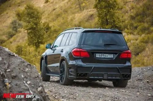 奔驰gl级改装宽体大包围350 400 x166改装larte d