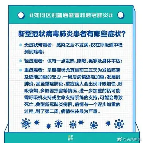 以为只是普通感冒没想到是新冠肺炎出现这些症状要注意